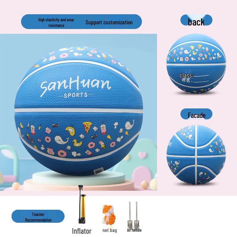 SanHuan Kids Training Rubber Basketball