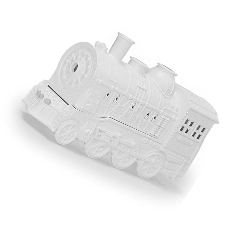 LITE-300Ml Train Aromatherapy Diffusers Air Humidifier USB Mist Humidifier Essential Oil Retro Difusor Steam Train Diffuser белый
