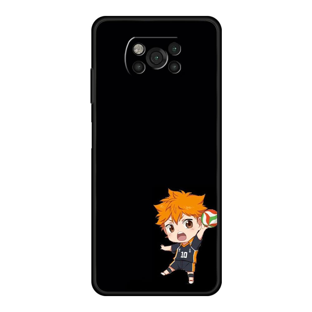 

Кремниевый смартфон для Xiaomi POCO X3 NFC F3 10T 9T M4 Pro 5G 11T M3 X4 F4 GT MI 11 lite Haikyuu волейбол аниме Celular чехол POCO X3