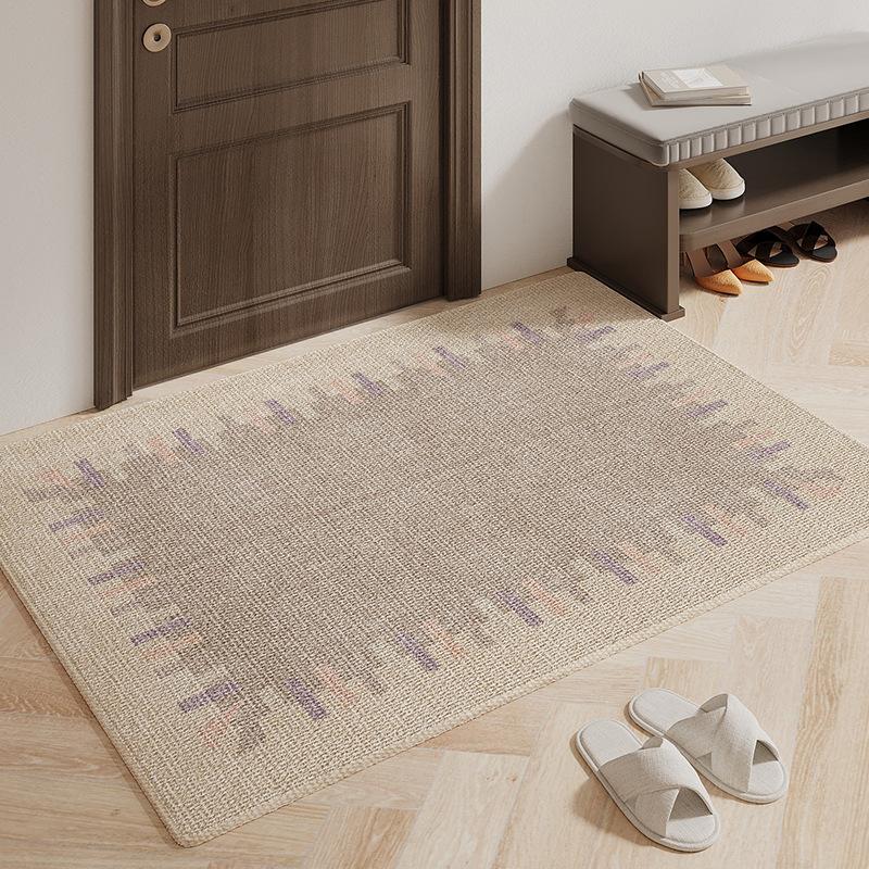 Entrance Door Mat Household Door Mat Anti Slip and Dirt Resistant Entrance Foyer Carpet