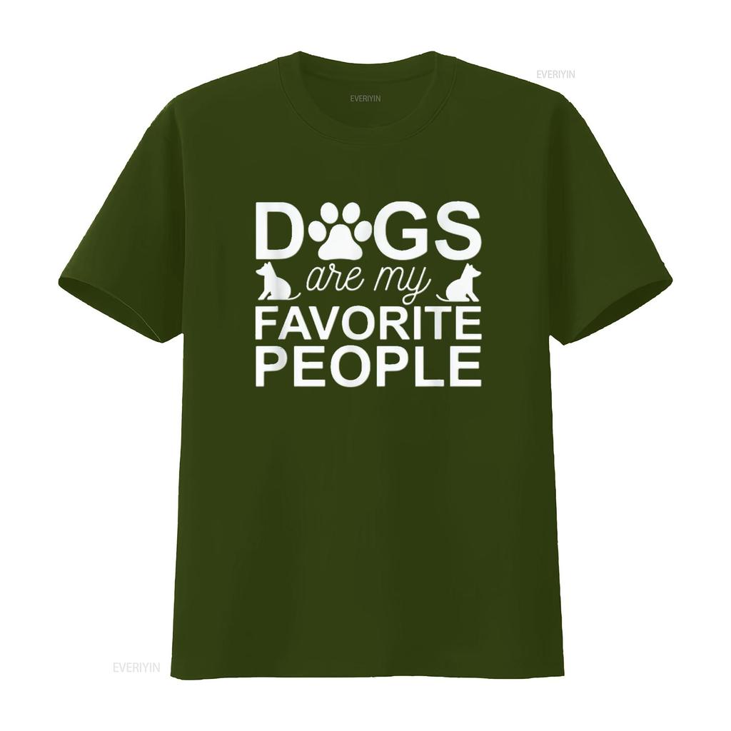 Mens Dogs Are My Favorite People Funny Dog Owner Lover T Shirt Black 3X Large vintage Washed Versatile Stylish fashion
