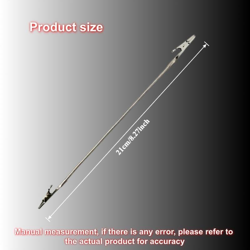 

Dual-Headed Incense Holder Mosquito Repellent Clip Adjustable Arms No Electricity Suitable for Home Office Decor Reusable Metal 1pc