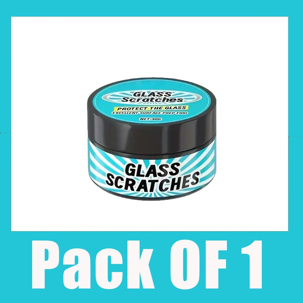 Glass Scratch Repair Paste - Universal For Repairing Scratches On Car Windows, Bathroom Glass, Glasses, Lenses