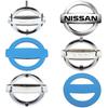 New Car Front Rear Logo Silver Emblem Nissan Qashqai X-Trail Kicks Juke Leaf Micra Patrol Maxima Murano Altima Teana Versa L