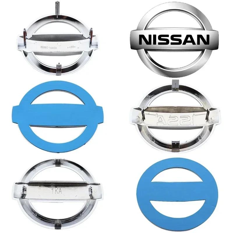 New Car Front Rear Logo Silver Emblem Nissan Qashqai X-Trail Kicks Juke Leaf Micra Patrol Maxima Murano Altima Teana Versa L