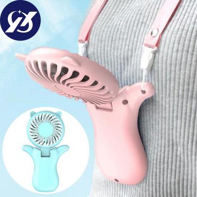 Adjustment Mini Neck Lanyard Summer Hand Free Hanging USB Cooling Fan Air Cooler