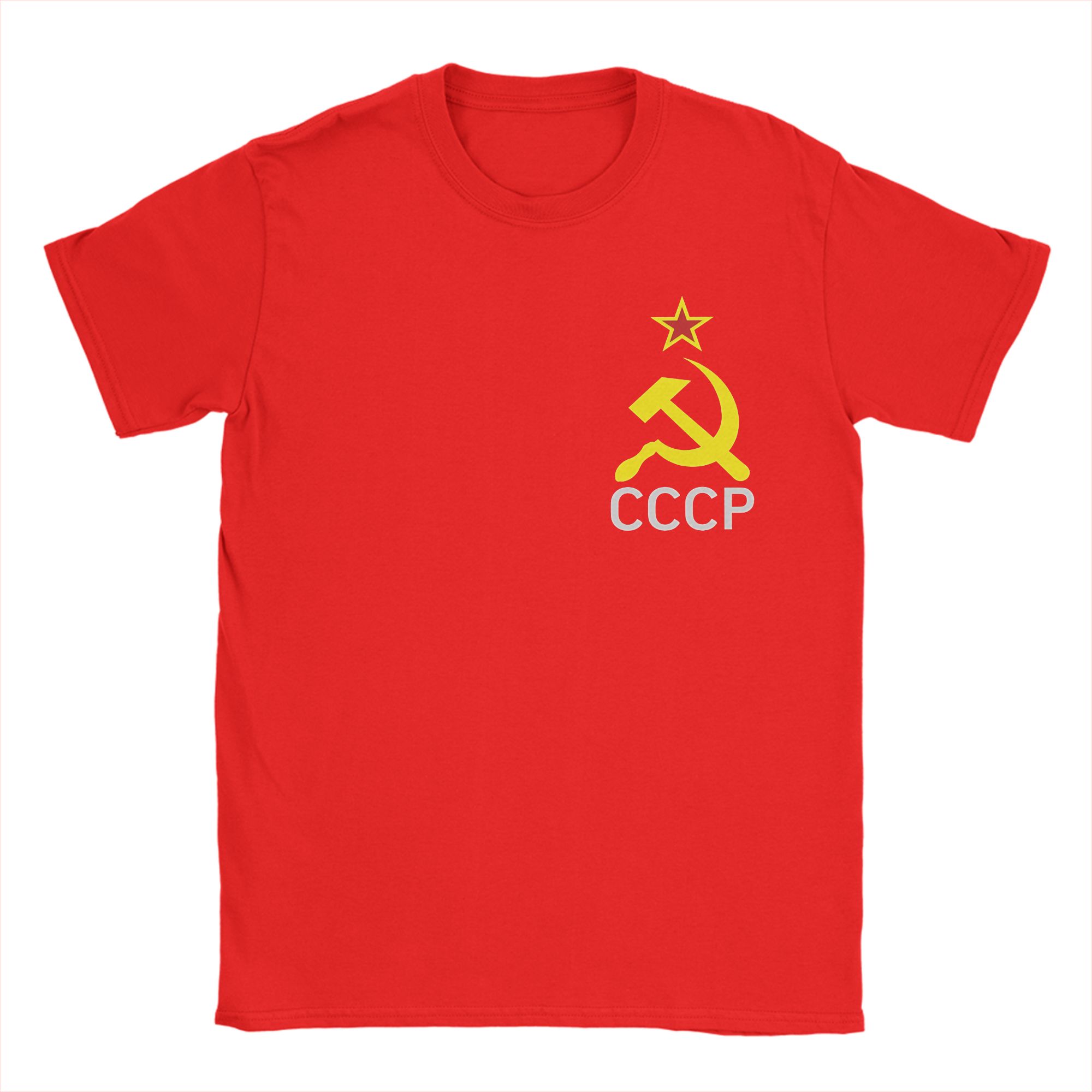 

Унисекс Женская Футболка Cccp2 Футболки Харадзюку Летние Футболки Y2K Смешные 100% Хлопок Топы Большого Размера S