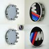 Bmw M Series Wheel Cap Power Logo Black Center Cover Hub Emblem 68mm Top Quality