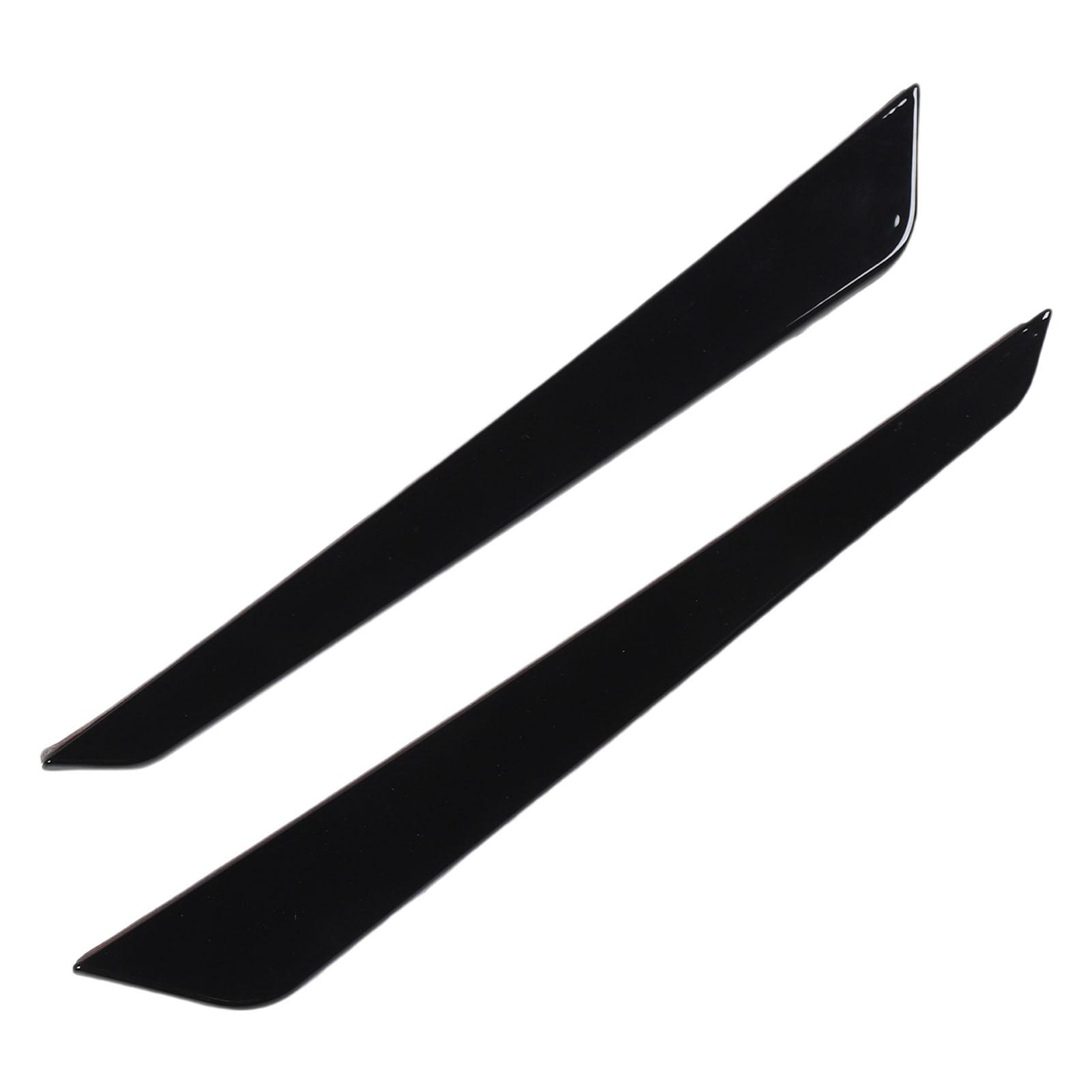 

2 PCS Front Bumper Side Splitter Left Right Sporty Look Replacement for 2015-2021