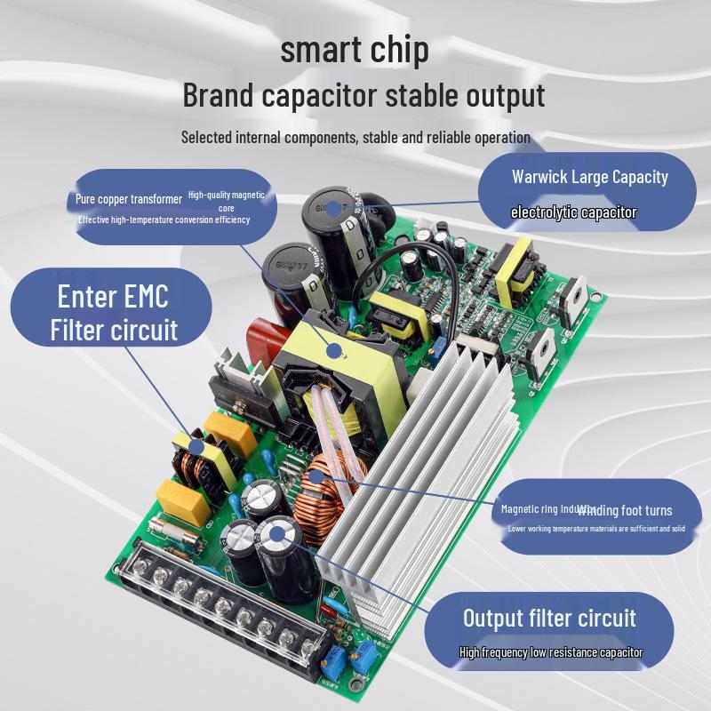 1000W MSE Switching Power Supply: 220V To 12V, 24V, 36V, 48V DC, 0-72V 60A Constant Voltage/Current