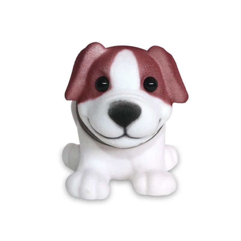 Creative Shaking Head Dog Ornament: Cute Car Dashboard Puppy Simulation