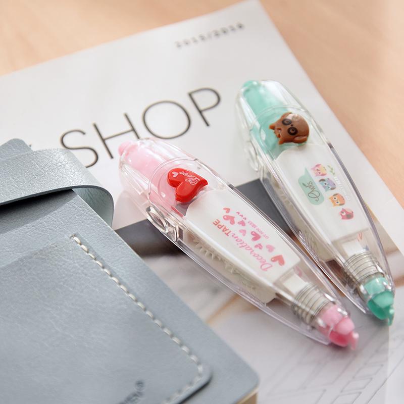 Cute Animal Correction Tape Lace Deco Adhesive Masking Tapes for Note Book Sticker Scrapbook