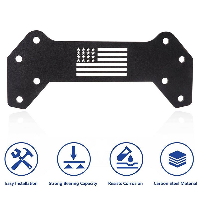 New Auto 3rd Brake Light Holder Spare Tire High Brake Light Extension Mounting Bracket Fit For Ford Bronco 2024+ Car Accessories