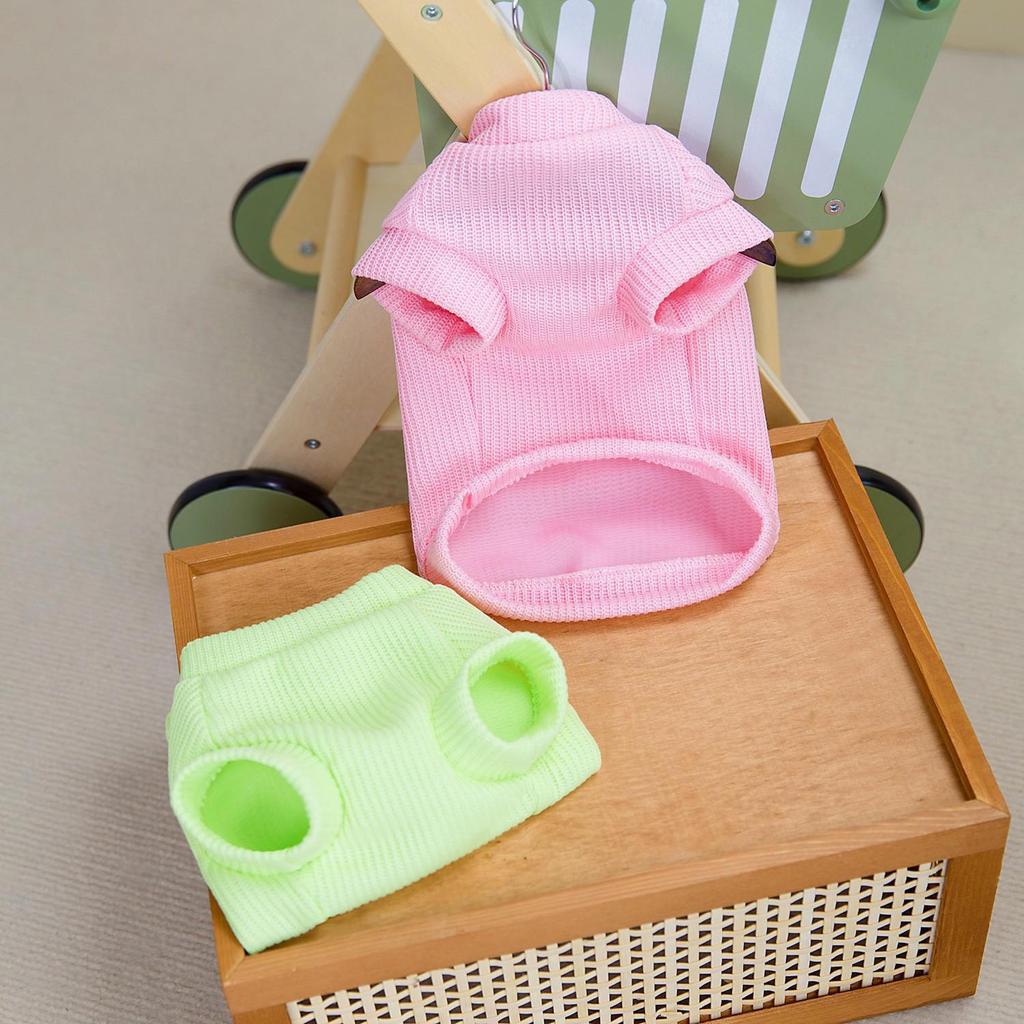 Tricou Bichon Teddy Față Zâmbitoare cu Breteluțe pentru Primăvară și Toamnă