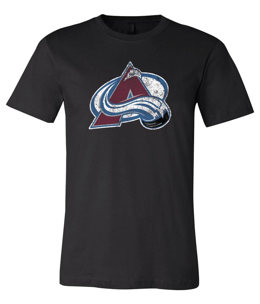 Colorado Avalanche Distressed Logo Shirt S-6XL Tracking!!