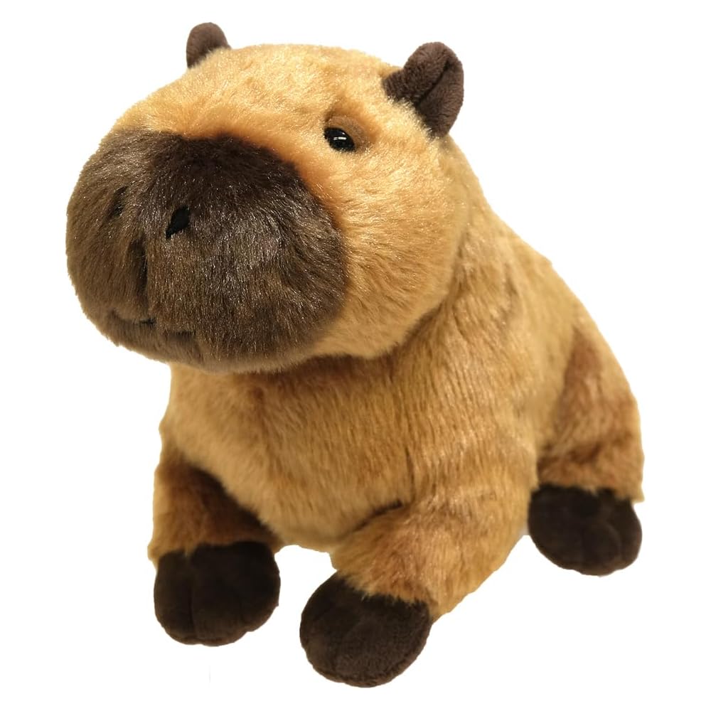 Sunlemon Fluffies Capybara Plush Toy Medium 19x26x16cm Cute Animal Stuffed Toy
