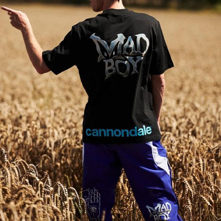 Palace X Cannondale Mad Boy T-Shirt Unisex T-Shirt Black P21CTS005