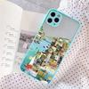 Cartoon Colourful Anime Painted House Scenery Phone Case For iPhone 16 15 14 13 12 11 Pro Max 7 8 Plus SE2020 X XR XS Back Cover