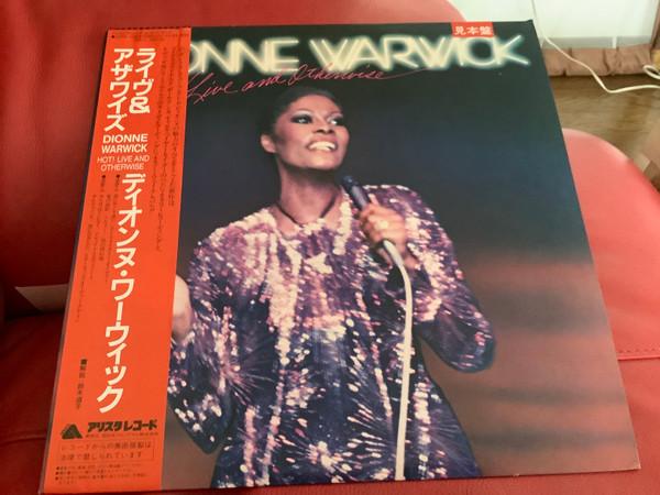

LP Record DIONNE WARWICK Hot Live And Otherwise 25RS138PROMO ARISTA 1981 Japan Obi Jazz Used