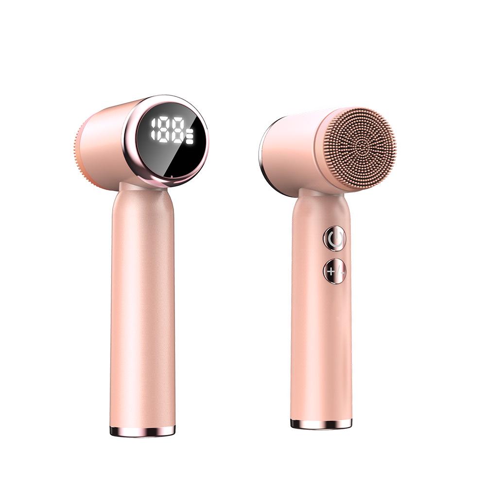 Silicone Electric Facial Cleansing Brush - Beauty Instrument Cleaner.