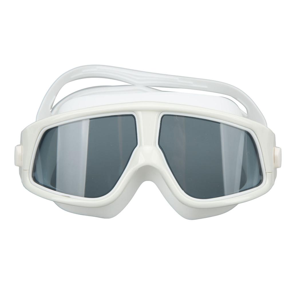 Swimming Goggles Prevent Fog UV Protection Wide View Diving Glasses with Storage Case for Adults