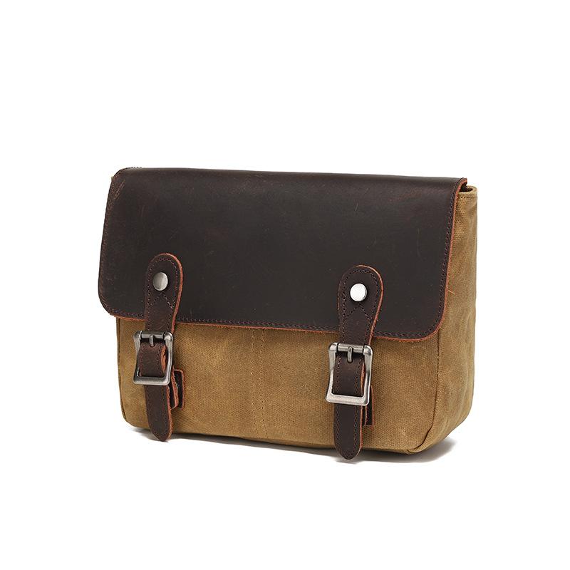 Umhängetasche Retro Camera Oblique in ganz Europa und den USA Wasserdichte Wachs-Kameratasche