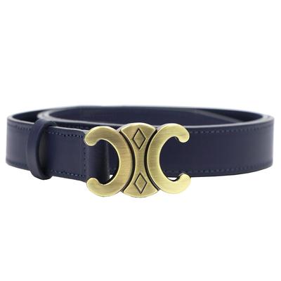 Curea de damă din piele cu cataramă elegantă Gregorio