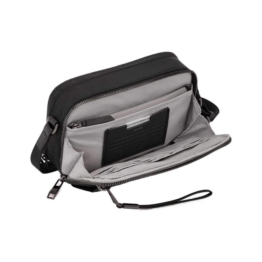 New TUMI Nylon Shoulder Bag, Crossbody Bag Women's Black 146580T522