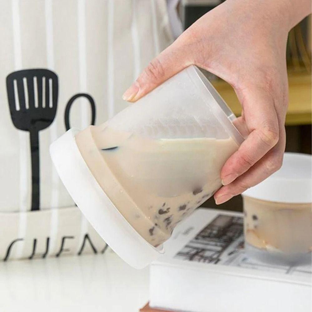 With Lid Salad Cup Transparent Fruit Cup High Quality Food Storage Box