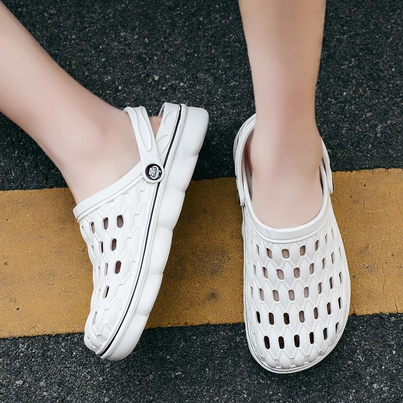 Men's Sandals Women's Outdoor Beach Wading Slippers for Men Garden Home Clogs Women's Sandals Summer Hiking Sandals Men