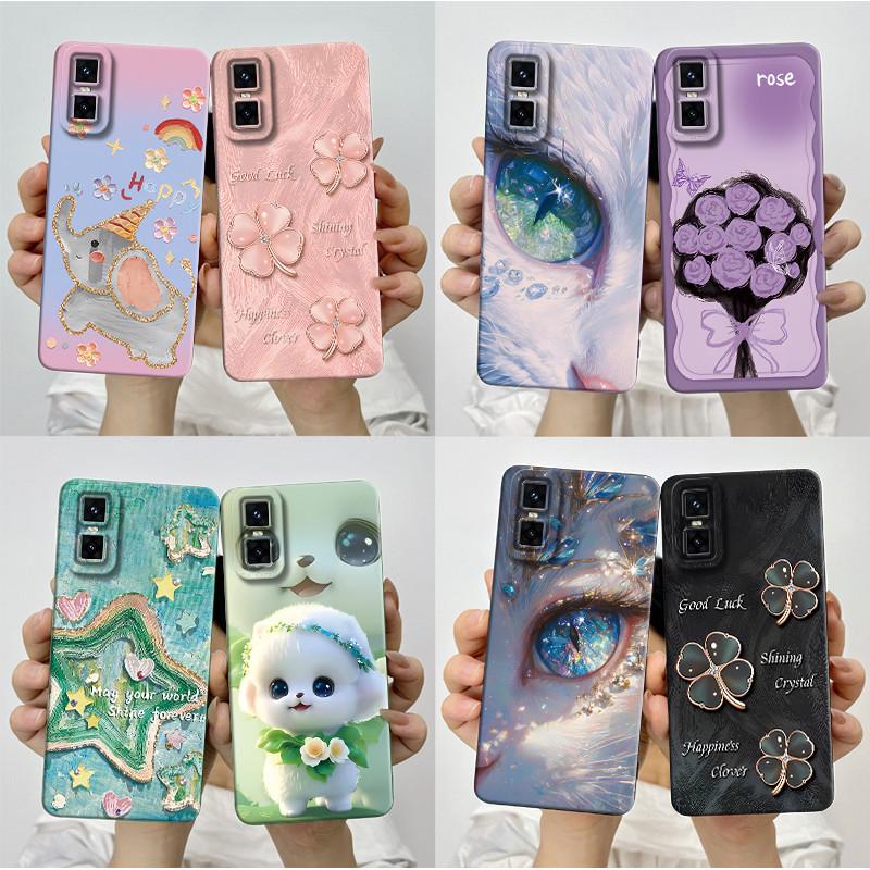 For Infinix GT 30 Pro Phone Case Fashion Aesthetic Style Soft Liquid Silicone Shockproof Protective Back Covers Anti Slip Fundas
