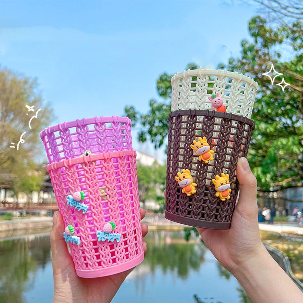 1PC Creative Imitating Vine Pen Holders Desktop Organizer Makeup Brush Storage Pencil Cup Holder School Office Desk Accessories