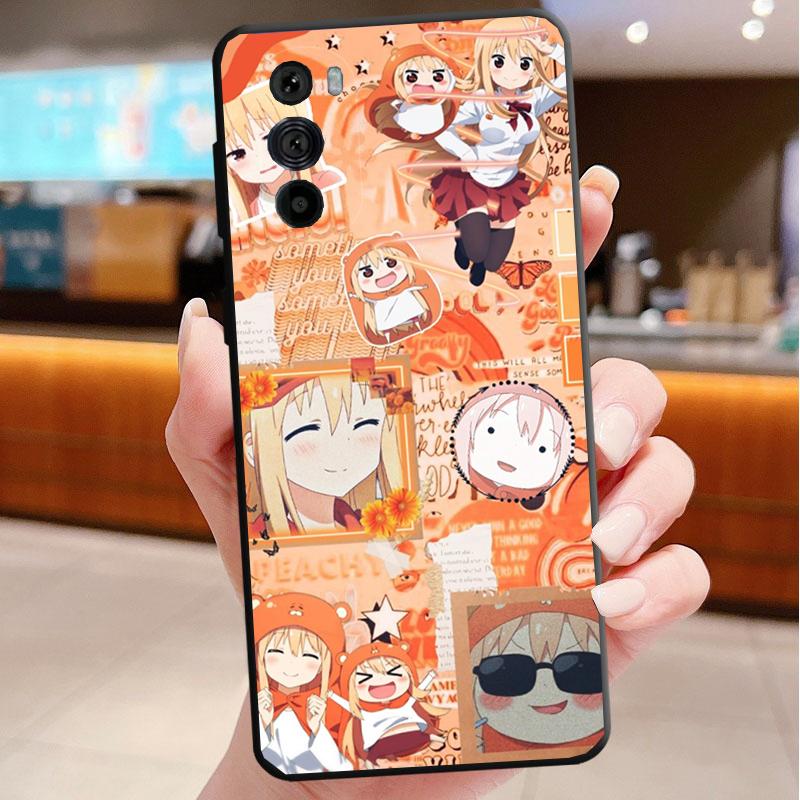 Umaru Chan Anime Phone Case For Motorola Edge 60 50 40 Pro 60 50 40 30 Ultra Neo Fusion Moto G Play G Stylus G Carcasas
