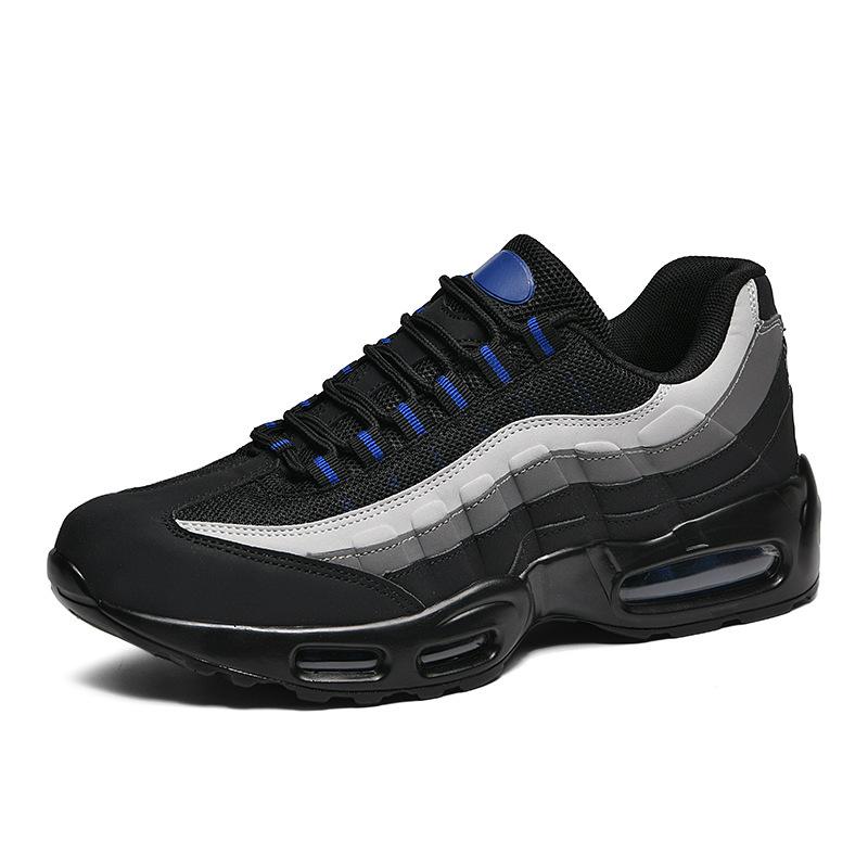 Nuevos zapatos versátiles para hombre primavera casual zapatillas de correr transpirables para hombre ligeros suela gruesa para aumentar altura modernos zapatos de papá