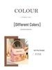 Dopamine Style Travel Cosmetic Organizer Bag