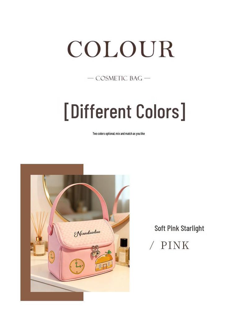 Dopamine Style Travel Cosmetic Organizer Bag