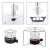 Compact Lamp with Easy to Install Wick Made of Lightweight And Steel for , Hiking, Camping,