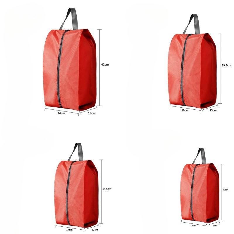 Portable Shoe Storage Bags Travel Shoe Cover Pouch Waterproof Pocket Unisex Zipper Organizer Bag Tote Bag Shoe Storage Pack