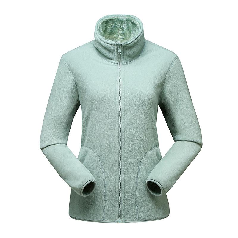 Новая флисовая куртка для отдыха на природе на осень и зиму для мужчин и женщин — фото 10