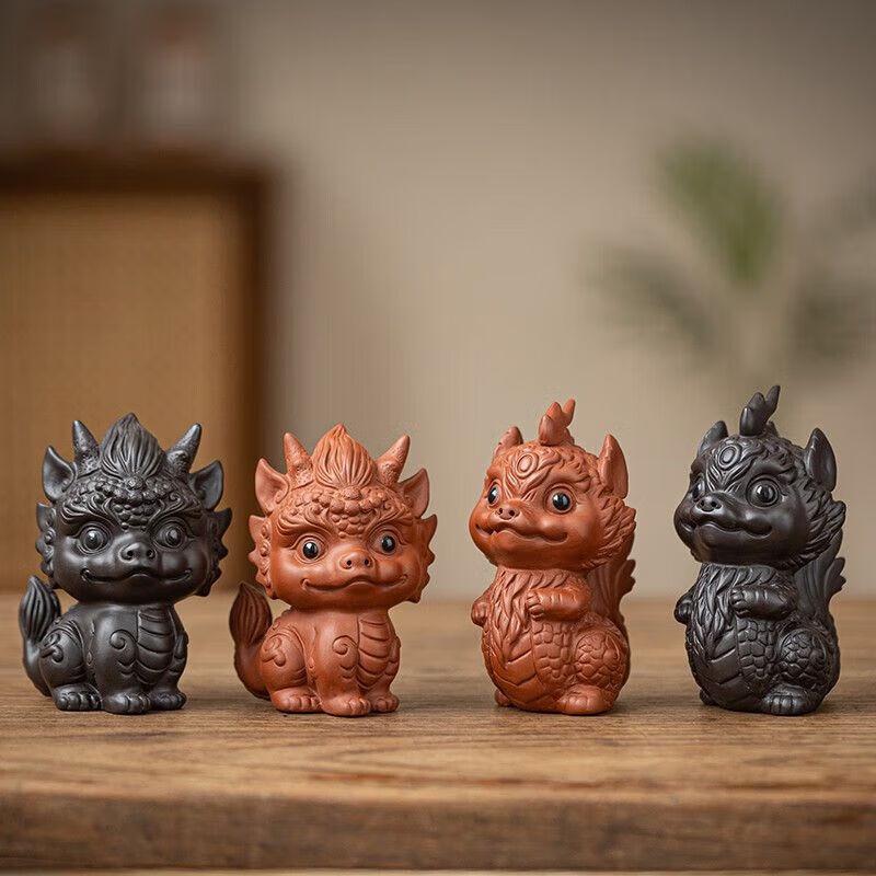 Ceramic Year of the Dragon Mascot Tea Pet