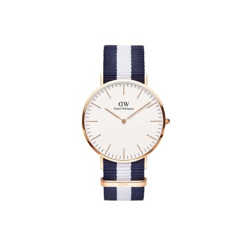 [Official Shop/2-Year Warranty/Authentic Import] Daniel Wellington DW Men's Classic Glasgow 40mm Watch in Rose Gold. Stylish and popular, perfect for