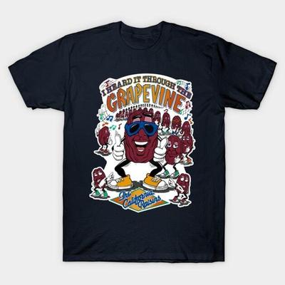 I Heard It Through The Grapevine California Raisins T Shirt S 5XL Fast Shipp