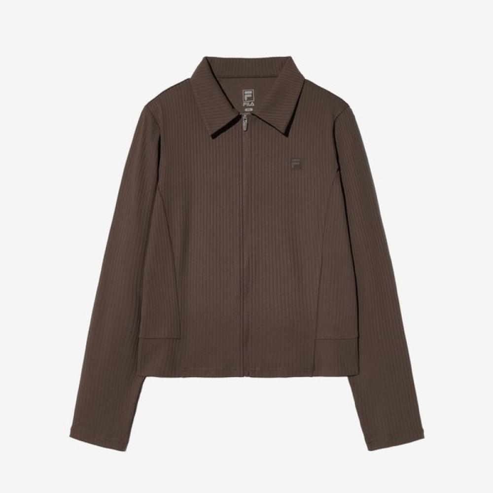 

Fila Cool Rib Track Top BROWN/W80