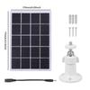 10W Solar Panel for Ring Camera Waterproof Solar Panel Kit 360° Adjustable Wall Mount for Ring Stick Up Cam and Spotlight Cam