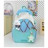 Korean Cute Schoolbag Female High capacity Junior and Senior High School Students' Schoolbags Leisure Joker Backpack Light Travel Backpack.