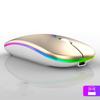 Souris sans fil Rechargeable Bluetooth 5.1, 2.4GHz, USB, 1600DPI, pour ordinateur portable, tablette, PC, Macbook, souris de jeu