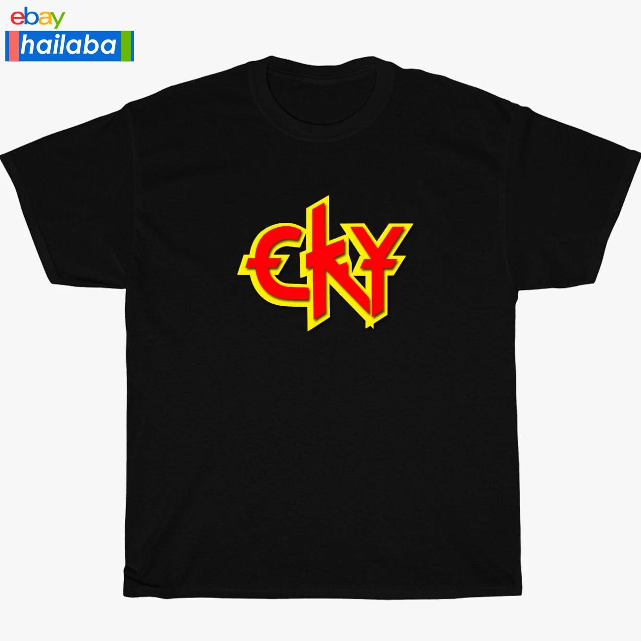 

New CKY Camp Kill Logo Black/Navy/Sport Grey/White Men s T shirt S-5XL M