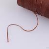 1 0m 1mm Polyester Waxed Thread Flat Cord String Sewing Craft