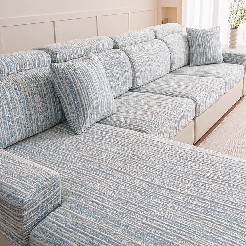 

Охлаждающий чехол для дивана из ледяного шелка: Универсальный чехол 2025 года полной посадки для трехместного дивана и шезлонга Universal Headrest (W30-40 L60-80cm)