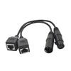 Three-core Female-to-female Adapter Cable XLR To For RJ45 Connection Cable DMX512 Stage Lighting Signal Extension Cable Kit